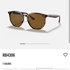 Ray-Ban Tortoise Sunglasses RB4306 never worn